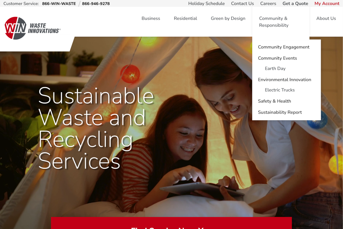 Win-Waste Innovations Website 1