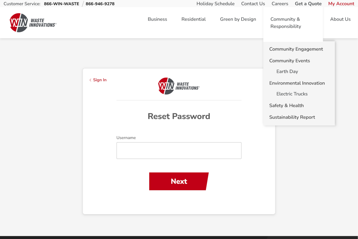 Win-Waste Innovations Website 3