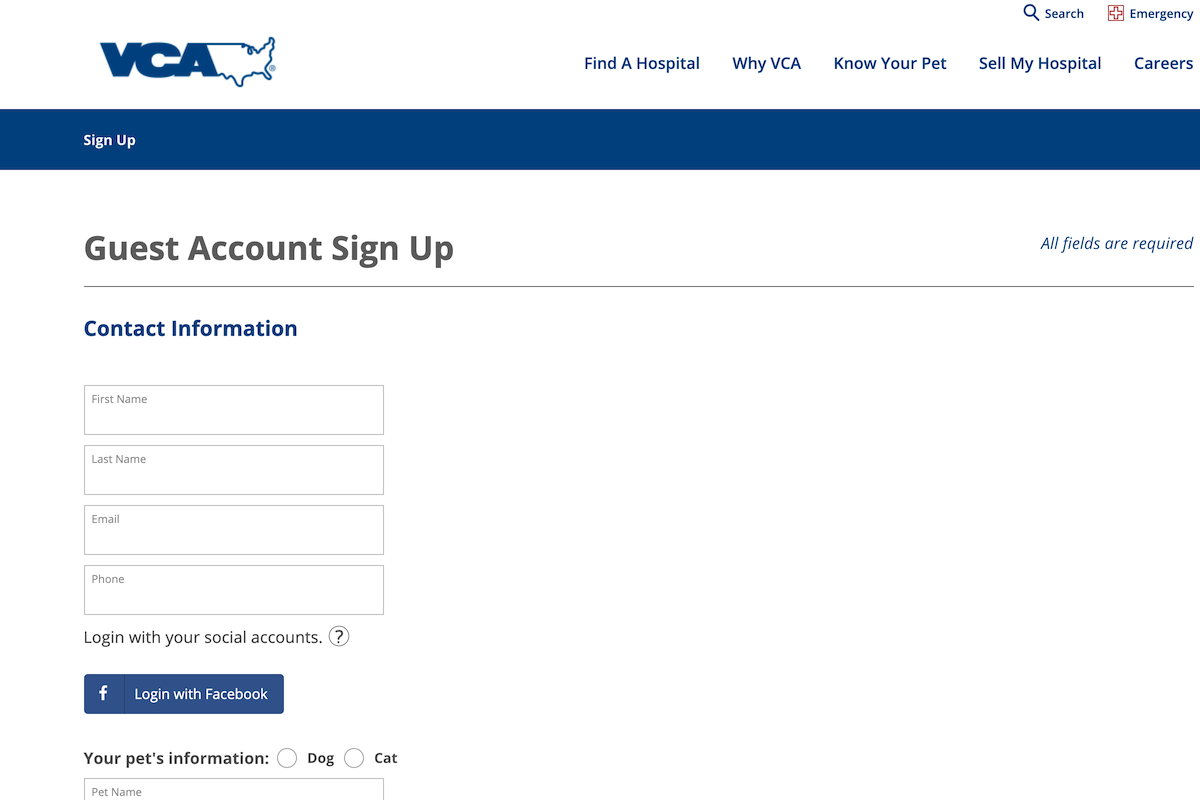 VCA Hospitals myVCA 4