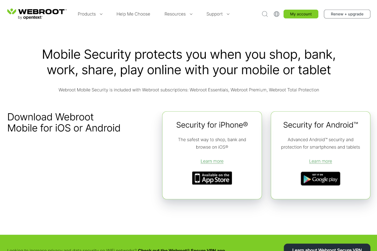 Webroot Website 3